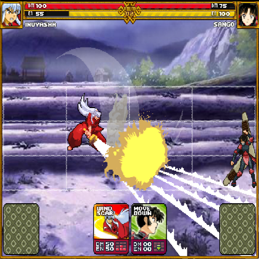 이누야샤-데몬-토너먼트-게임에서-적을-공격하는-모습